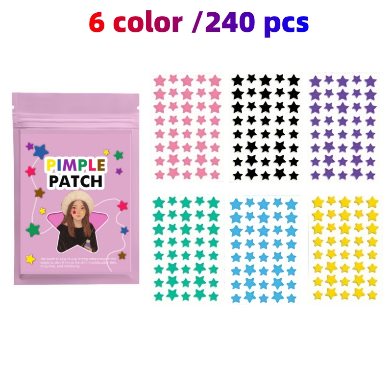 Hydrocolloid Acne Patch - Pack familial de 240/720 patchs hydrocolloïdes
