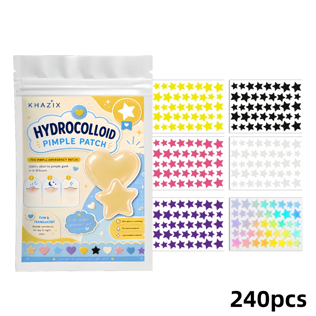240 Patchs Étoiles Hydrocolloï - Hydrocolloid Acne Patch avis et prix