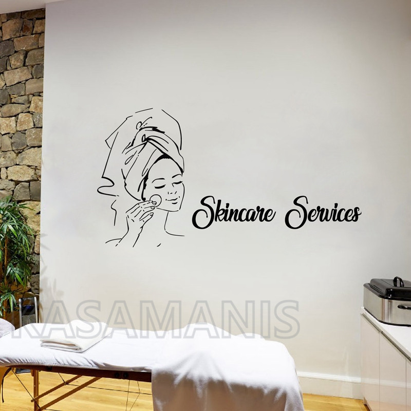 Autocollant mural Spa Sign, ci - Skincare Quote avis et prix