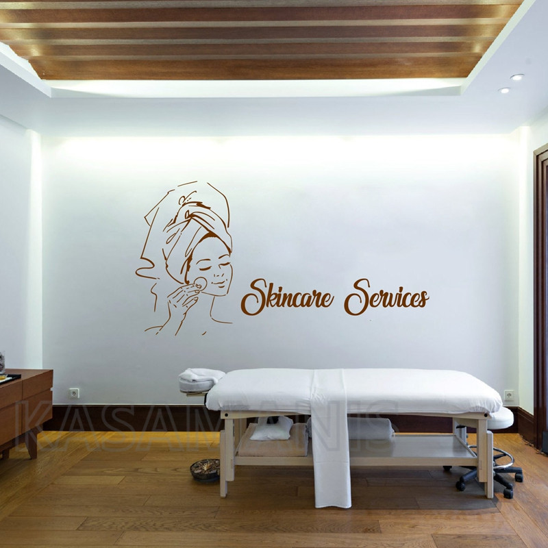 Autocollant mural Spa Sign, ci - Skincare Quote avis et prix