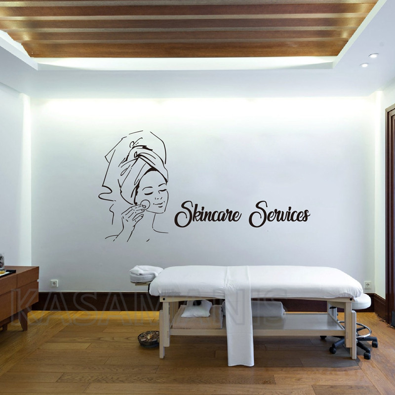 Autocollant mural Spa Sign, ci - Skincare Quote avis et prix