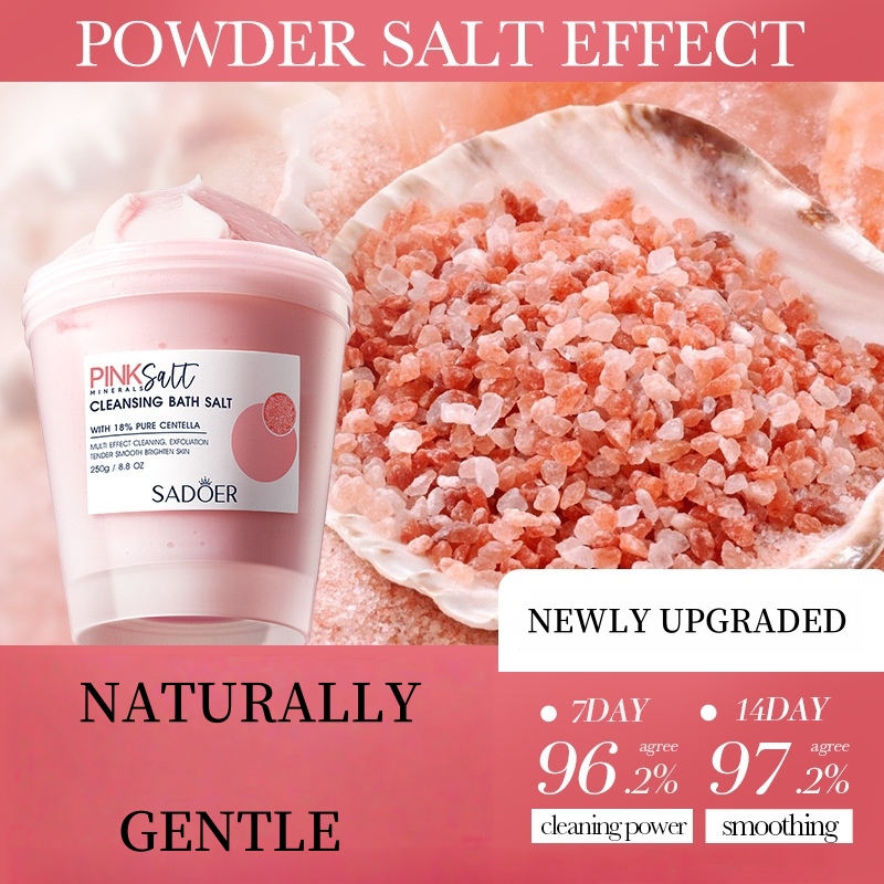 Sel de bain exfoliant Sadoer H - Skincare Himalaya avis et prix